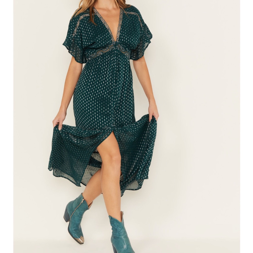 Teal Shyanne dress